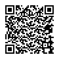 Codice QR per il numero di telefono +17479998013