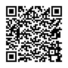 Código QR para número de teléfono +17479998645