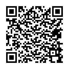 Código QR para número de teléfono +17479998667