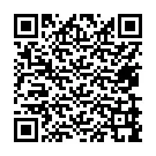 Código QR para número de teléfono +17479999037