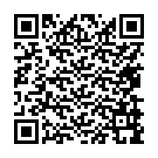 Codice QR per il numero di telefono +17479999576