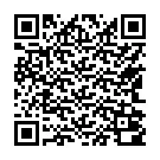 Código QR para número de teléfono +17542000016