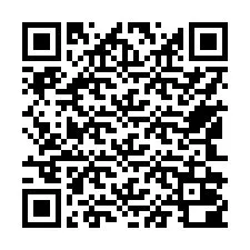 QR-code voor telefoonnummer +17542000047