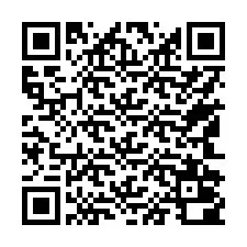 Código QR para número de teléfono +17542000511