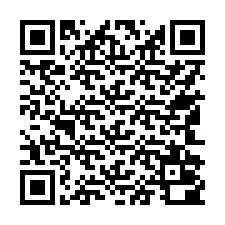 QR код за телефонен номер +17542000514