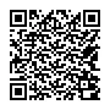 Código QR para número de teléfono +17542000527