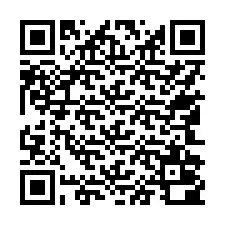 QR-код для номера телефона +17542000548