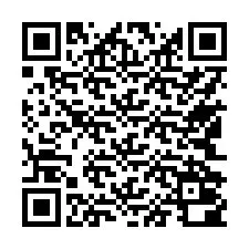 QR-code voor telefoonnummer +17542000636