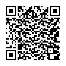 Código QR para número de teléfono +17542000695