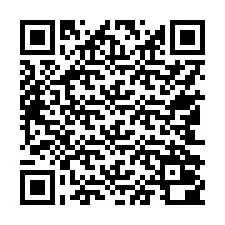 Código QR para número de telefone +17542000698