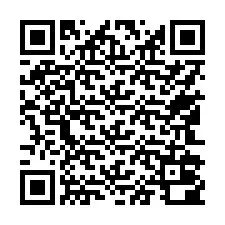 QR kód a telefonszámhoz +17542000859