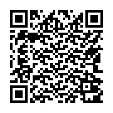 Código QR para número de teléfono +17542001206