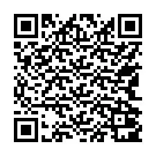 QR-koodi puhelinnumerolle +17542001224