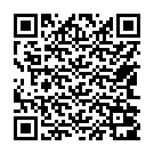 Código QR para número de teléfono +17542001447