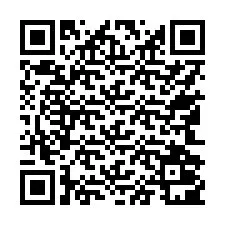 Código QR para número de teléfono +17542001718