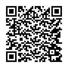 電話番号のQRコード +17542001768