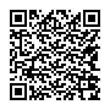 Codice QR per il numero di telefono +17542024822