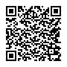 Código QR para número de teléfono +17542035096