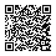 Código QR para número de teléfono +17542120123