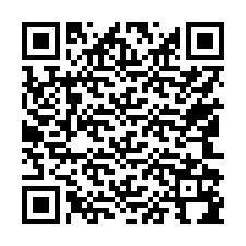 QR-koodi puhelinnumerolle +17542194109