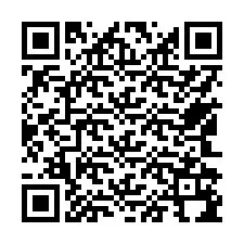 Codice QR per il numero di telefono +17542194147