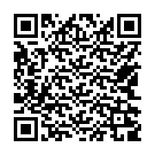 Código QR para número de teléfono +17542209037