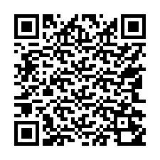 Código QR para número de teléfono +17542250148