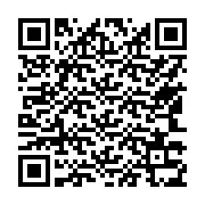 QR Code pour le numéro de téléphone +17543335506