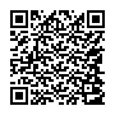 QR-code voor telefoonnummer +17544003178