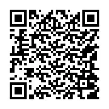 QR kód a telefonszámhoz +17544006855