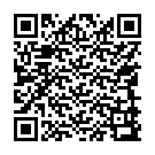 QR kód a telefonszámhoz +17549993008