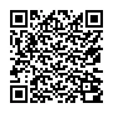 QR-koodi puhelinnumerolle +17572000202