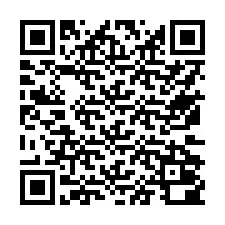 QR kód a telefonszámhoz +17572000206