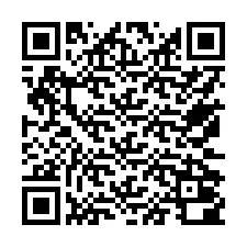 QR kód a telefonszámhoz +17572000233