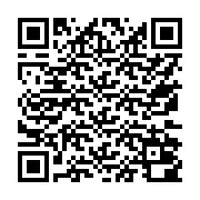 QR kód a telefonszámhoz +17572000404