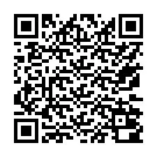 Código QR para número de teléfono +17572000405