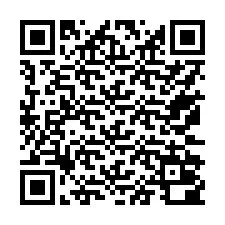 QR kód a telefonszámhoz +17572000435