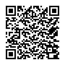 Código QR para número de teléfono +17572000437