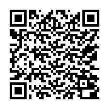 QR kód a telefonszámhoz +17572000439