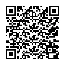 Código QR para número de telefone +17572000509