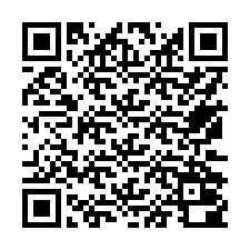 QR kód a telefonszámhoz +17572000657