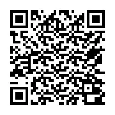 Código QR para número de telefone +17572000663