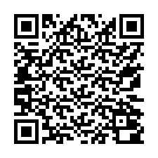 QR kód a telefonszámhoz +17572000680