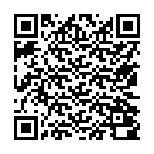 Código QR para número de teléfono +17572000696