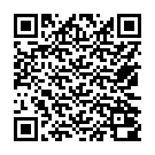 QR Code pour le numéro de téléphone +17572000697