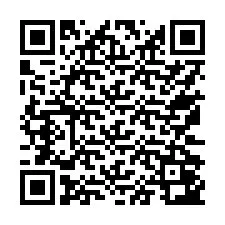 QR Code pour le numéro de téléphone +17572043274