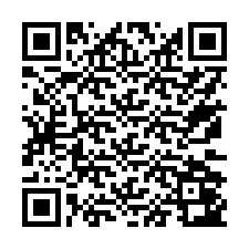 QR код за телефонен номер +17572043301