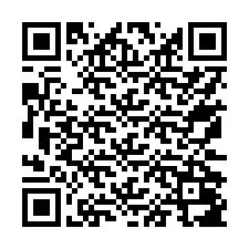 Código QR para número de teléfono +17572087260