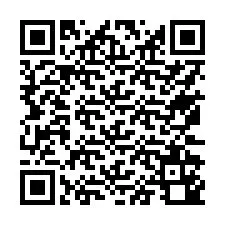 QR-koodi puhelinnumerolle +17572140562