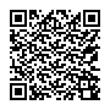 QR-koodi puhelinnumerolle +17572140620